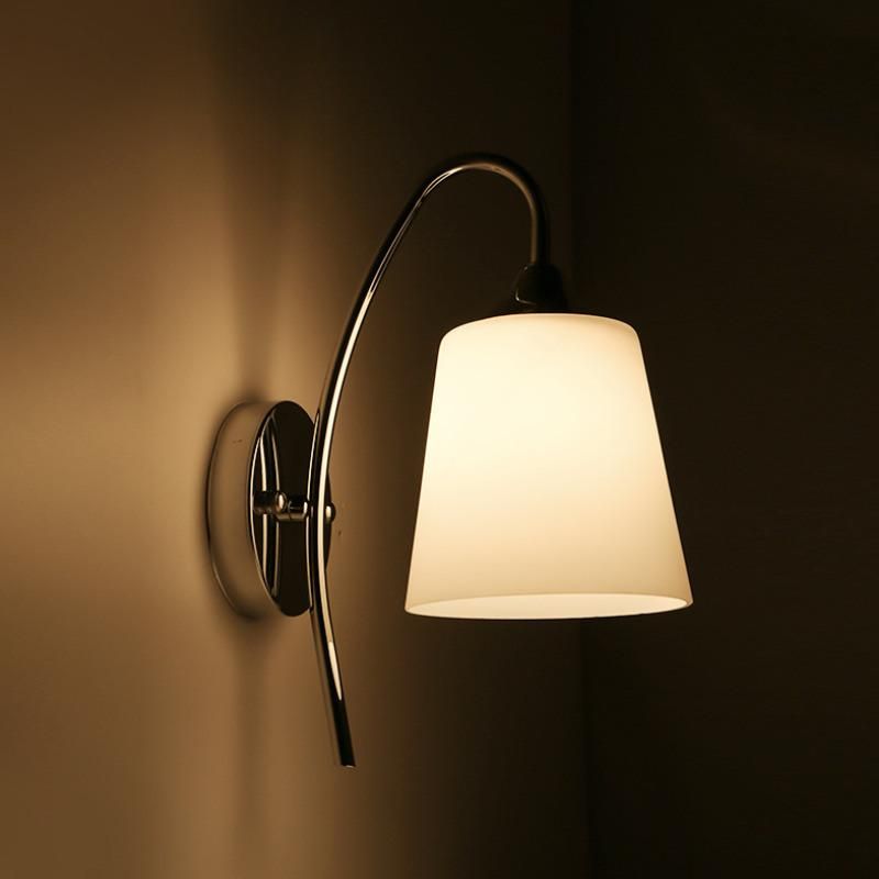 Modern Minimalist Home Decoration Glass Single Head Wall Lamp