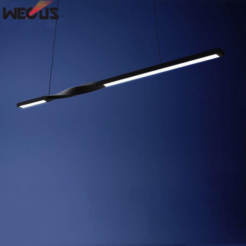 Modern Black Pendant Light for Dining Room Long Pendant Lamp (WH-AP-322)