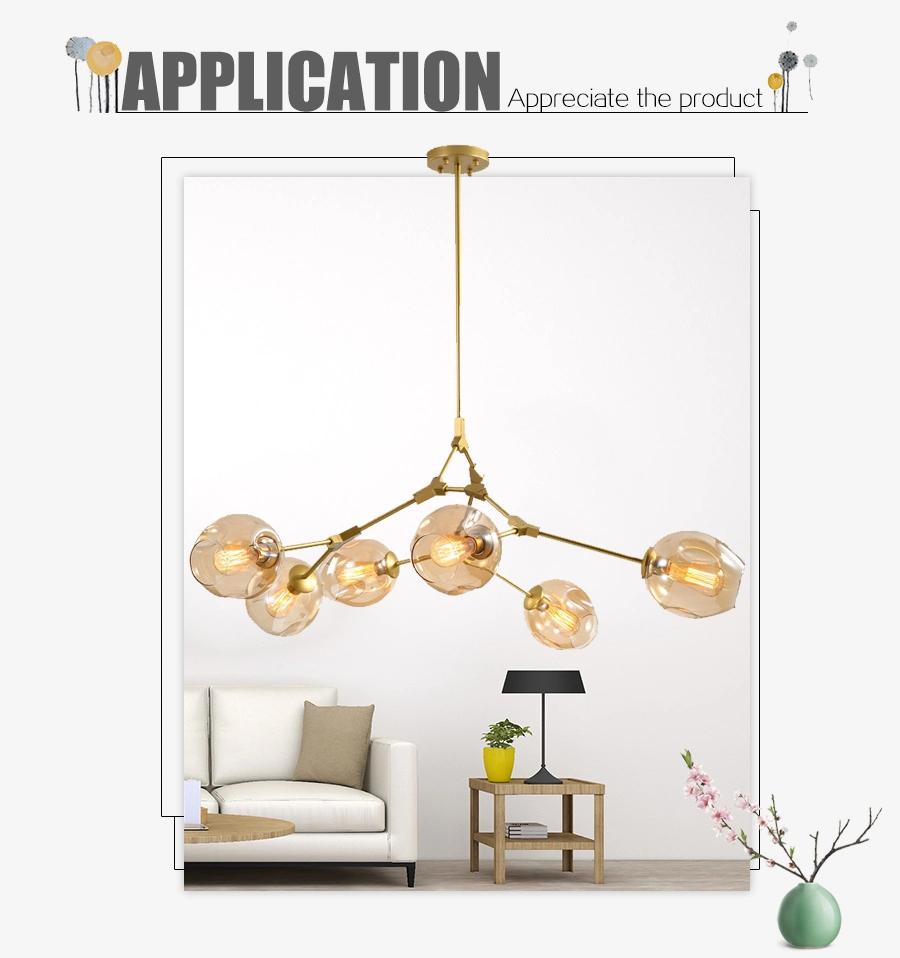 Luxury Bubble Chandelier Suspension Lamp Modern Lighting