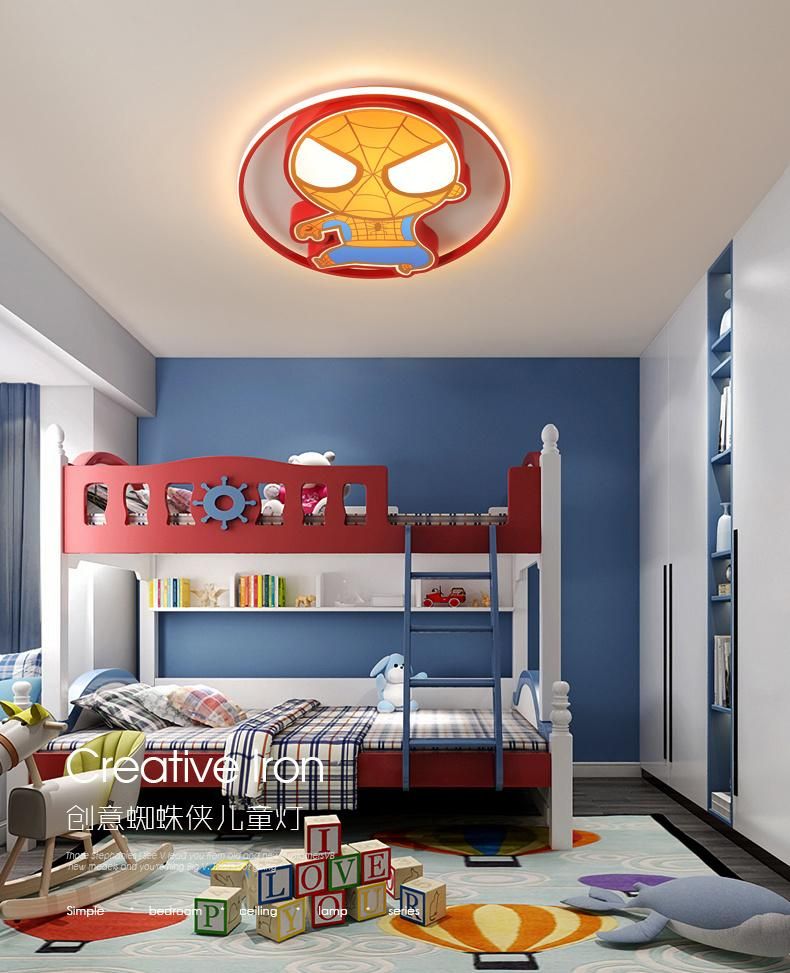 LED Ceiling Lights Ceiling Lamp Modern Nordic Simple Bedroom Living Room Spider Man Chandelier Ceiling Lamp (WH-MA-178)