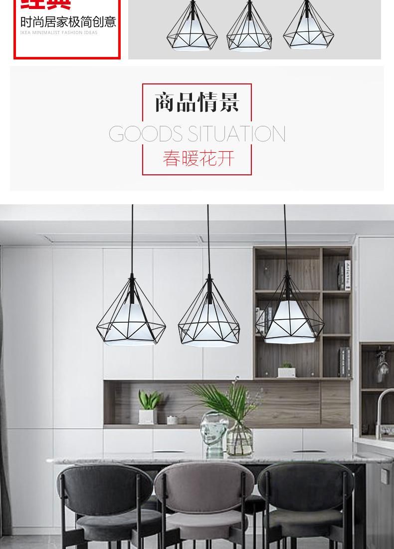 Suspension Lamp LED Bar Srt Simpy Pendant Light Hanging Chandelier for Restrant Home