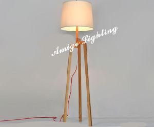 Wood Floor Lamp
