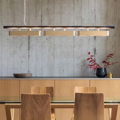 All Copper Dining Room Pendant Lamp Dining Table Long Bar Chandelier