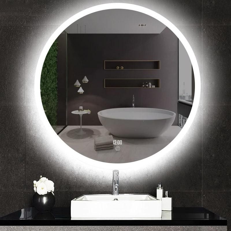 Round Shape Smart Control Waterproof LED Mirror Wall Light