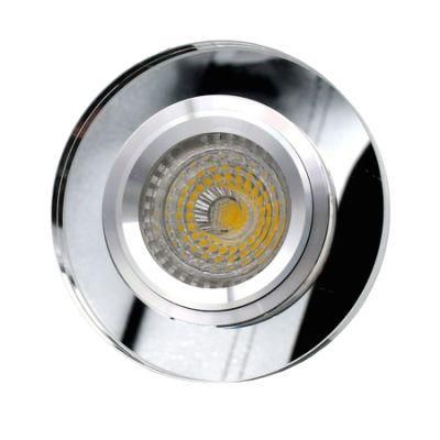 Recessed Ceiling Downlight Fitting Aluminium Crystal Spotlight Housing Frame (LT2122)