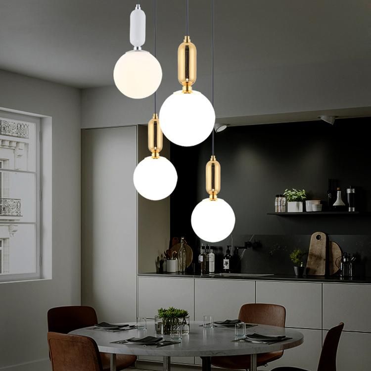 Designer Glass Pendant Lights Ball Shape for Indoor Home Lighting (WH-GP-14)