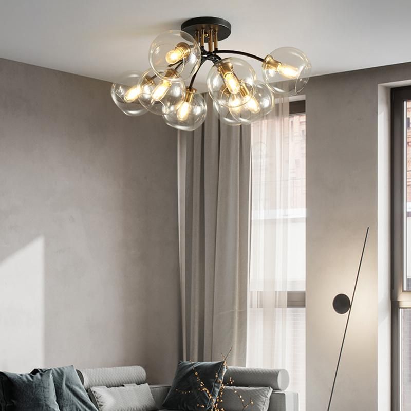 Postmodern Light Luxury Ceiling Light Bedroom Light Nordic Simple Warm Creative Living Room Lamp