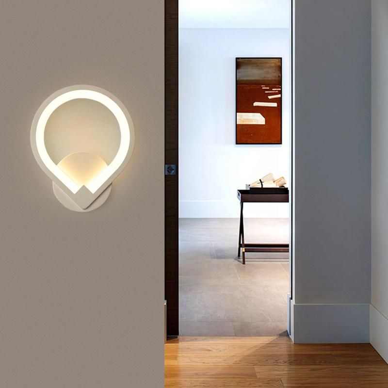 2022 Modern Indoor Home Recessed LED Step Lights Stair Hotel Fancy Acrylic Wall Light