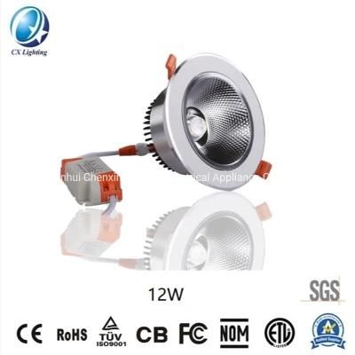 Wholesale Price LED Downlight 5W White Cover LED Downlight Engineering Ceiling Light LED Recessed Spotlight