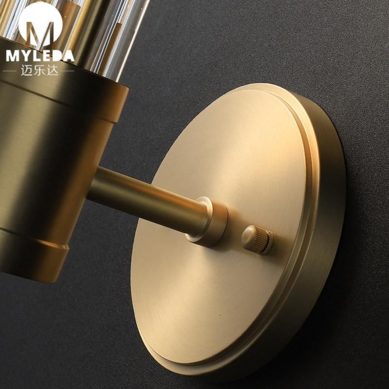 Simple Metal LED Wall Sconce Light for Bathroom Mirror Light
