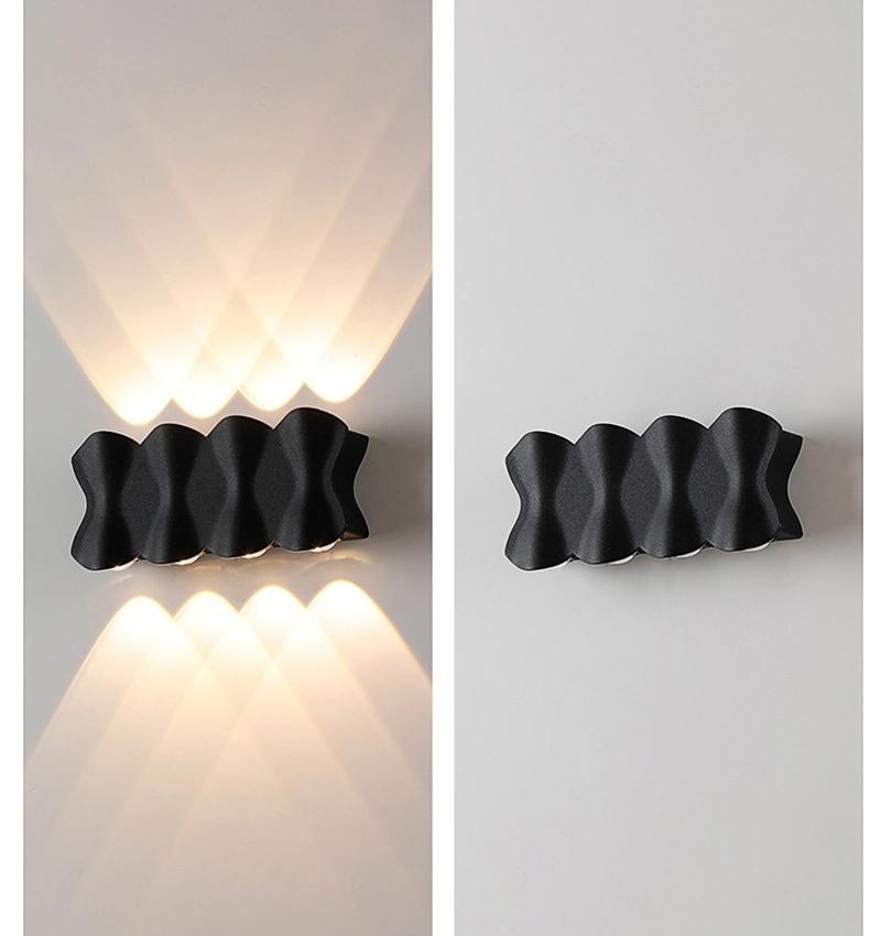 LED Outdoor Wall Lights Industrial White Wall Light Modern Black Wall Light Rainproof