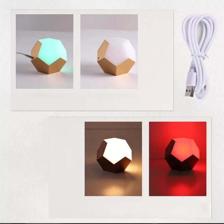 Whosesale Price modern USB Table Lamp Bedroom Bedside Kids Sleeping Toy Warm RGB LED Night Light