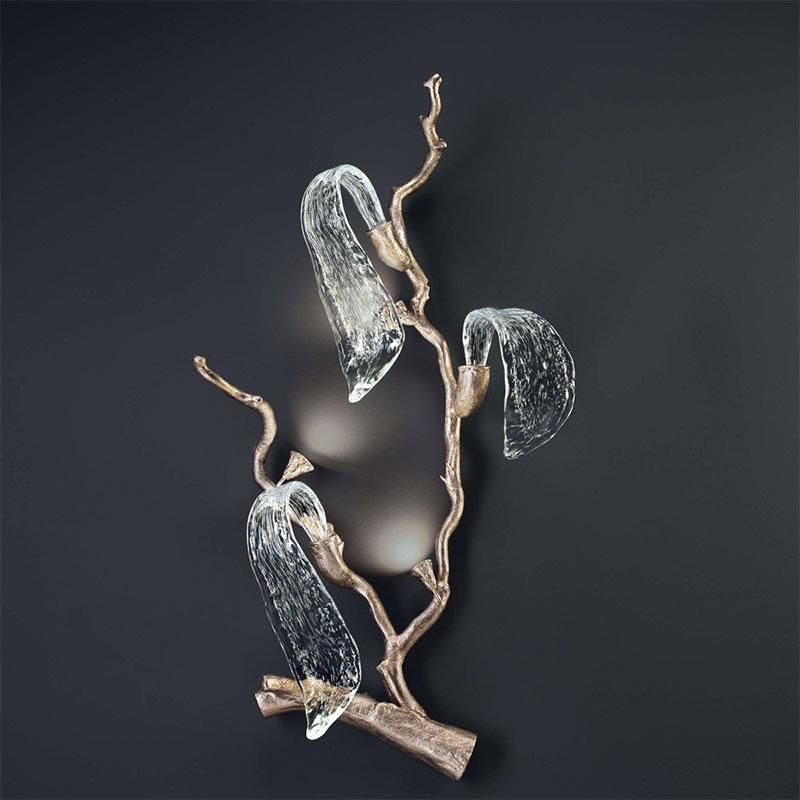 2022 New Design Decorative Luxury Banch and Leaf Style Pendant Light & Wall Lamp