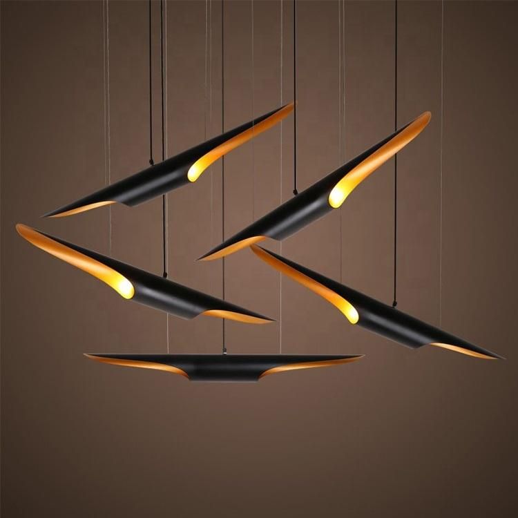 Modern LED Pendant Lamp Home Decoration Chandelier Restaurant Hotel Livingroom Gold Indoor Pendant Lamp