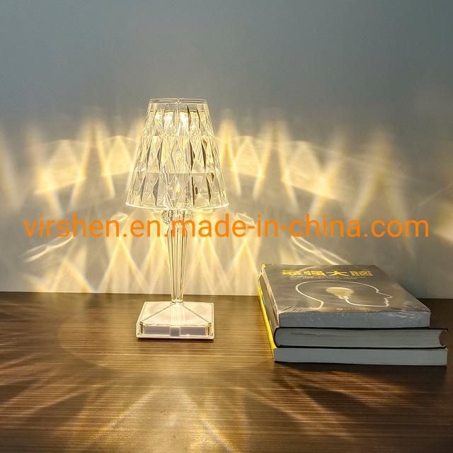 Modern LED Touch Restaurant Bar Furniture Decorative Lights Dimmable Cordless Rechargeable Battery LED Table Lamps