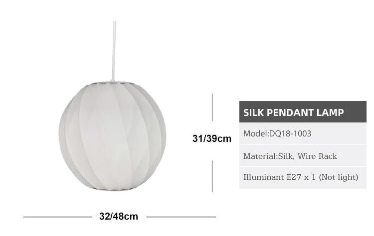 Hight Quality Products LED Round Ball Pendant Lights Modern Sur Pied Bamboo Stairwell Chandelier