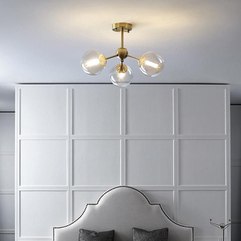 Postmodern Ceiling Light Nordic Simple Bedroom Lamp Creative Personality Room Lamp