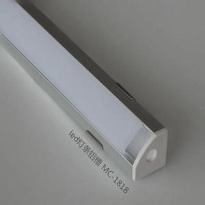 Excellent Heat Dissipation Customised Aluminium Profile with PC Cover