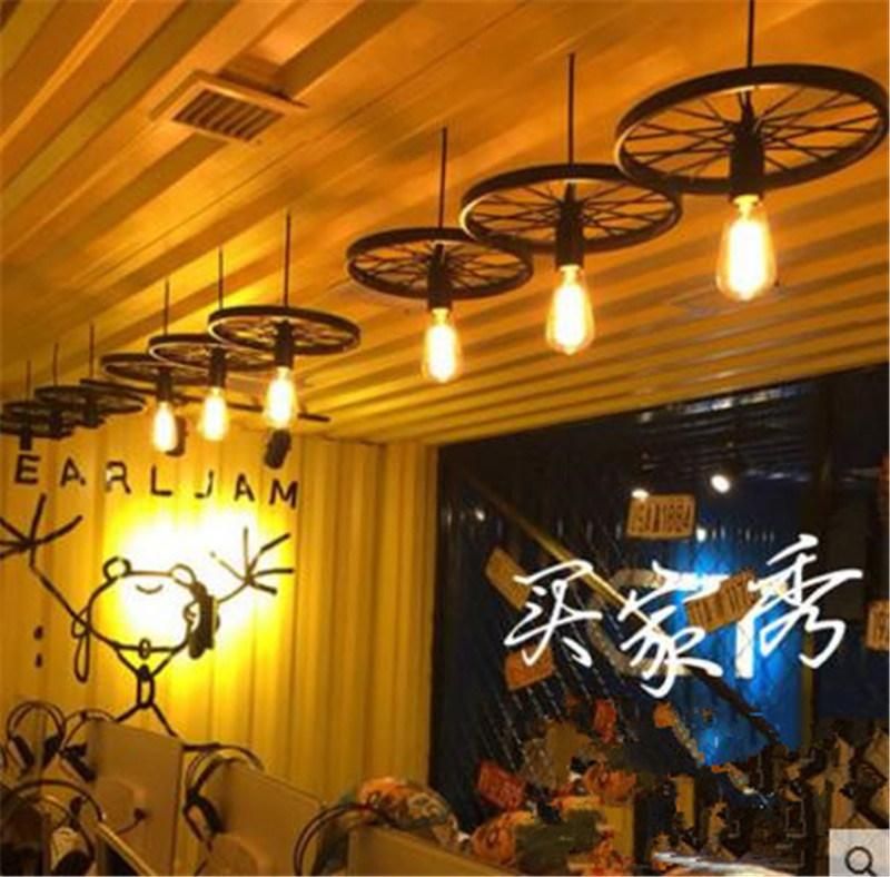 Black Loft Style Industrial Pendant Lights for Bar Kitchen Coffee Shop Decoration (WH-VP-07)