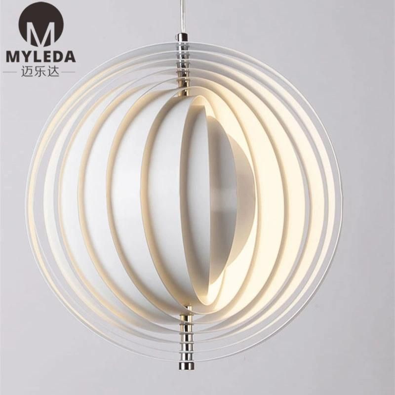 Modern Decoration Pendant Hanging Gold Iron Cage Hanging Lamp