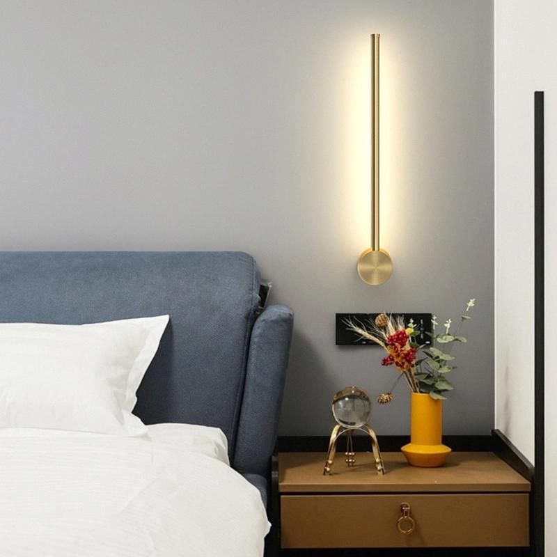 Linear Shape Concise Style Living Room Lamp Wall Lamp Bedside Lamp