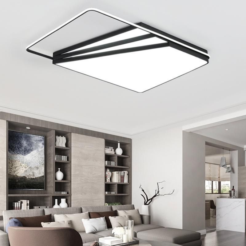Modern Decorative Fixtures Rectangular Decorative Residential LED Ceiling Light