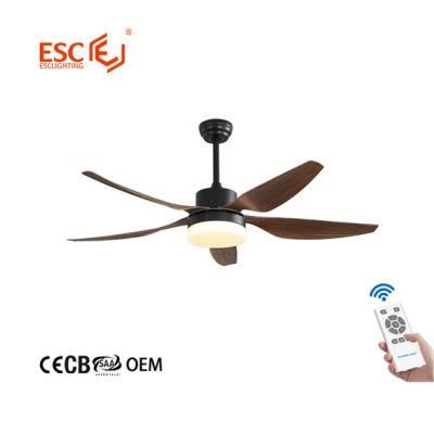 Latest Indoor Living Room 5 Fan Speeds Ceiling Fan Light