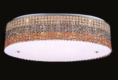 Crystal Ceiling Lamp+Iron Fixture+Golden Color (OM412)