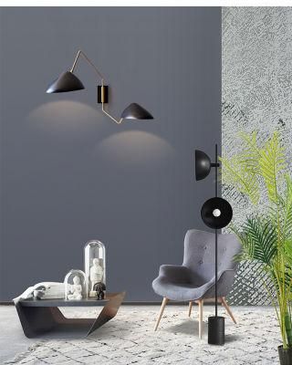 Nordic Creative Hardware Living Room Wall Lamp Art Bed Head Bedroom Study Designer Model Room Wall Lamp