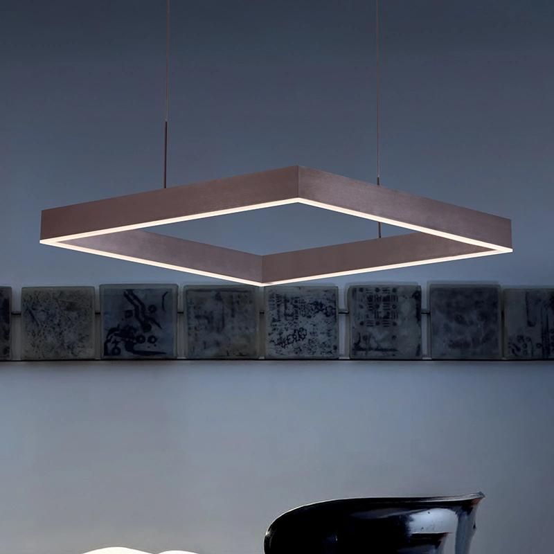 Industrial Geometric Design Modern Style Dining Room Pendant Lamp Light