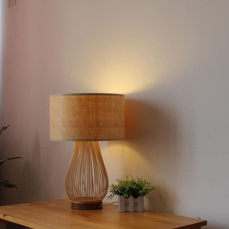 Bamboo Table Lamp Desk Lamp