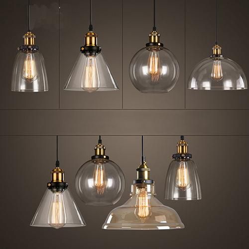 Modern Pendant Lamp with Copper E27 Holder for Restaurant Indoor Lighting