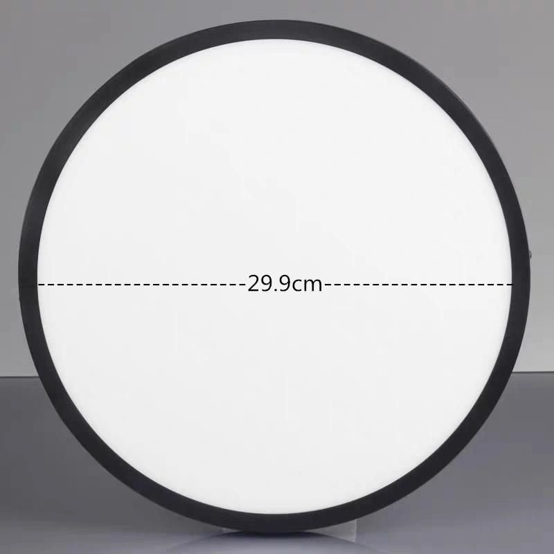 Full of Elegant Simple Style Plastic ABS Round LED Ceiling Light with 120 Beads