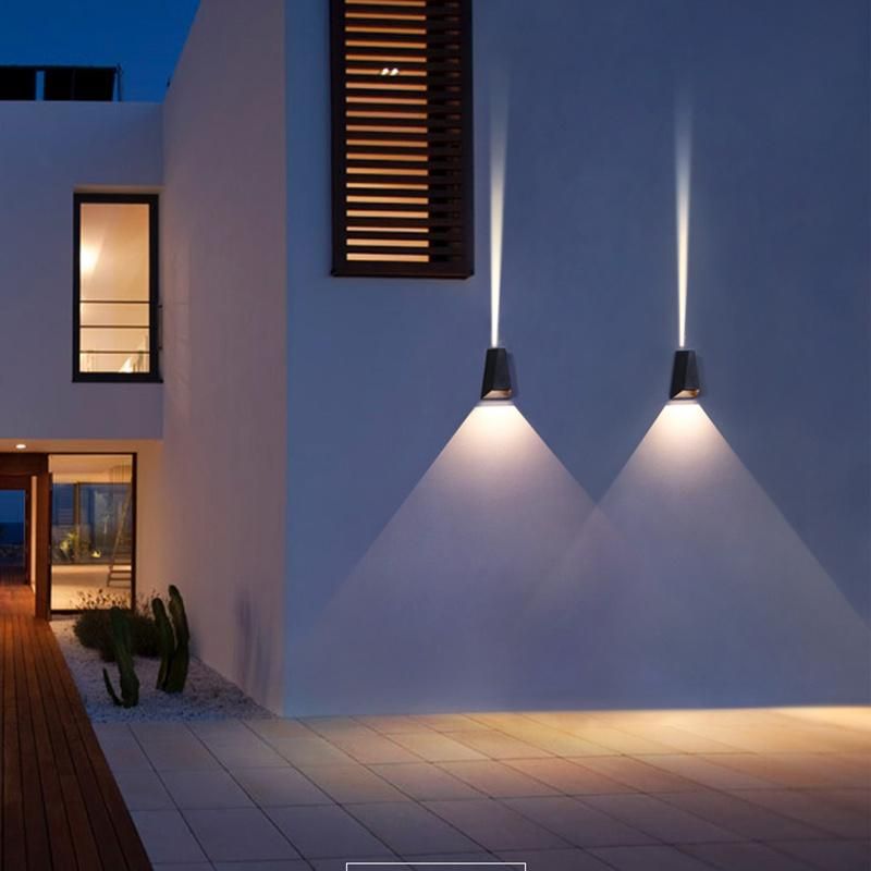 Outdoor Lighting LED Wall Lamp Concise Design Simple Style Strong Light