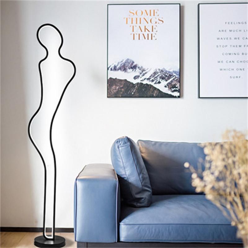 New Model RGB Floor Lamp Remote Control Living Room Bedroom Modern Floor Lamp (WH-MFL-183)