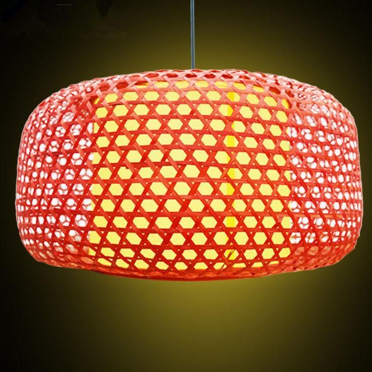 Swag Lamp Bamboo Ceiling Lantern