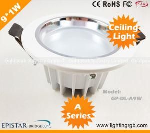 High Power 9W LED Ceiling Light/ LED Ceiling Lamp/ LED Down Light
