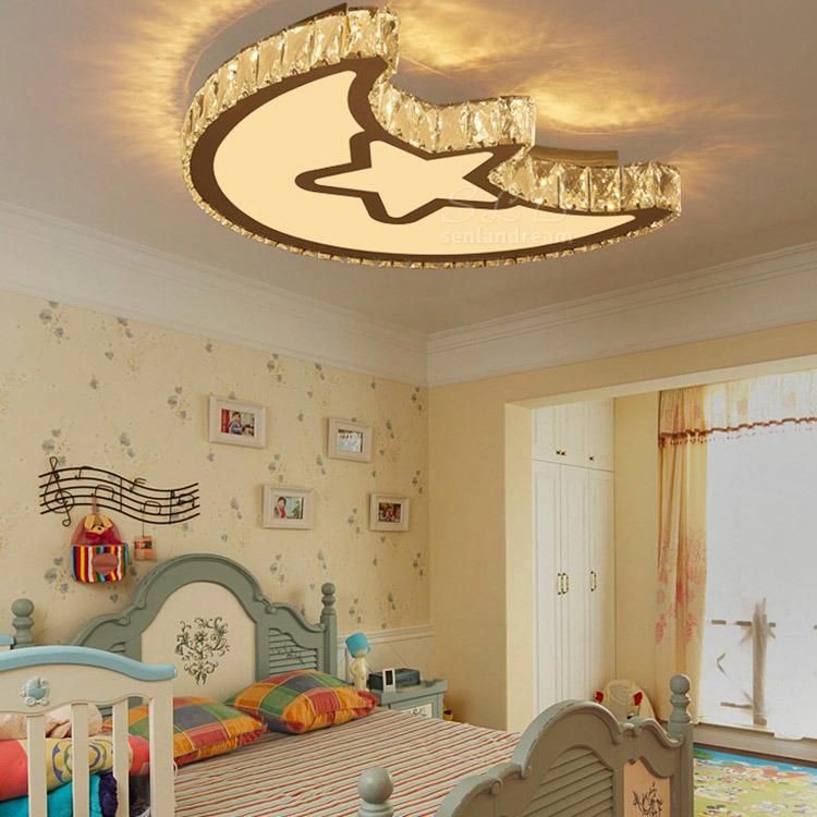 Children Bedroom Kids Room Design Crystal Ceiling Lights for Living Room (WH-CA-47)