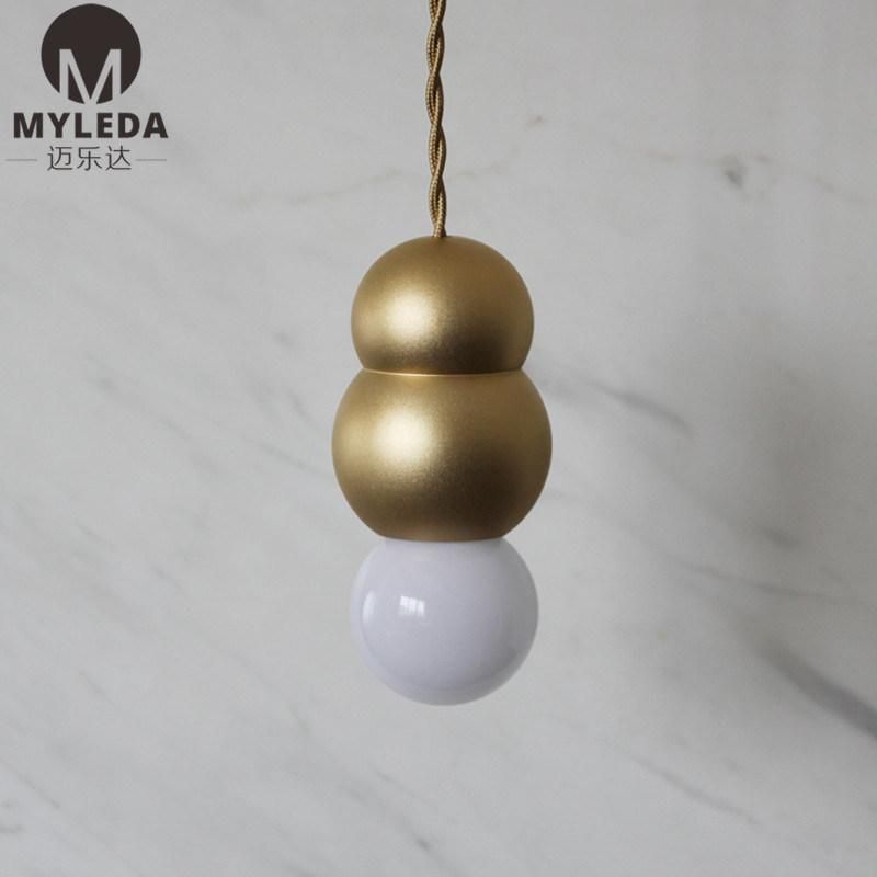 Modern Metal LED Hotel Chandelier Pendant Lamp