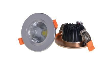 IP44 Safe Hotel Home Restaurant Isolated Driver Recessed Ceiling Anti-Glare 3-in-1 Color 5W LED COB Spotlight Panel Light Downlight