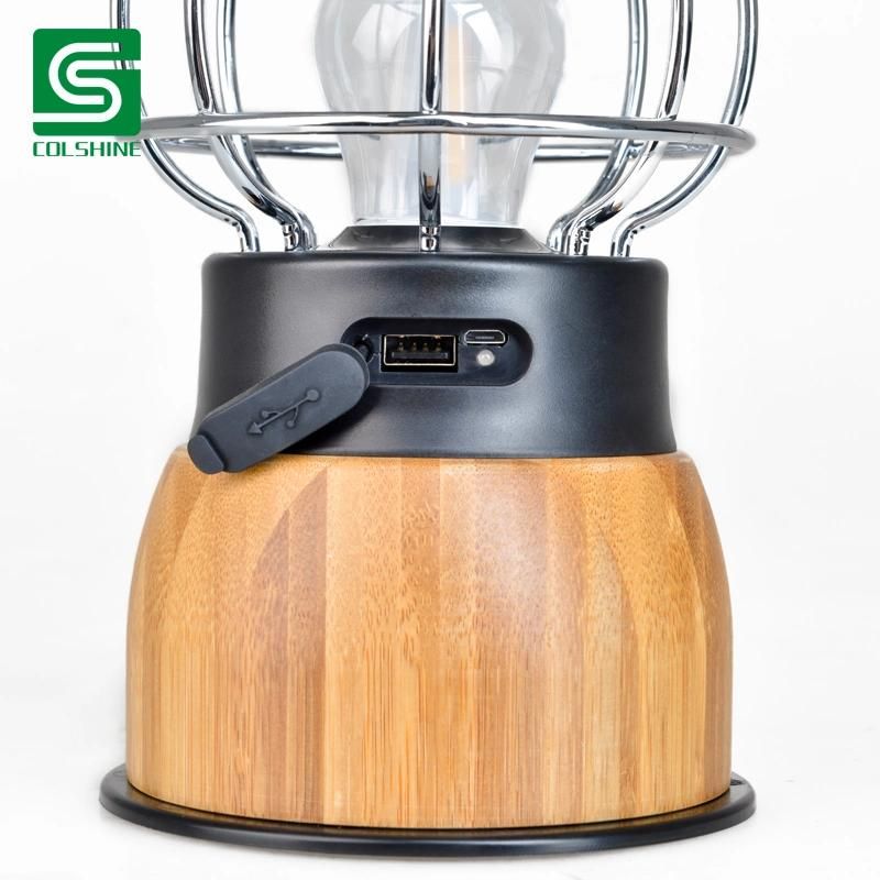 Ols Style Harmony Lantern Table Lamp with USB