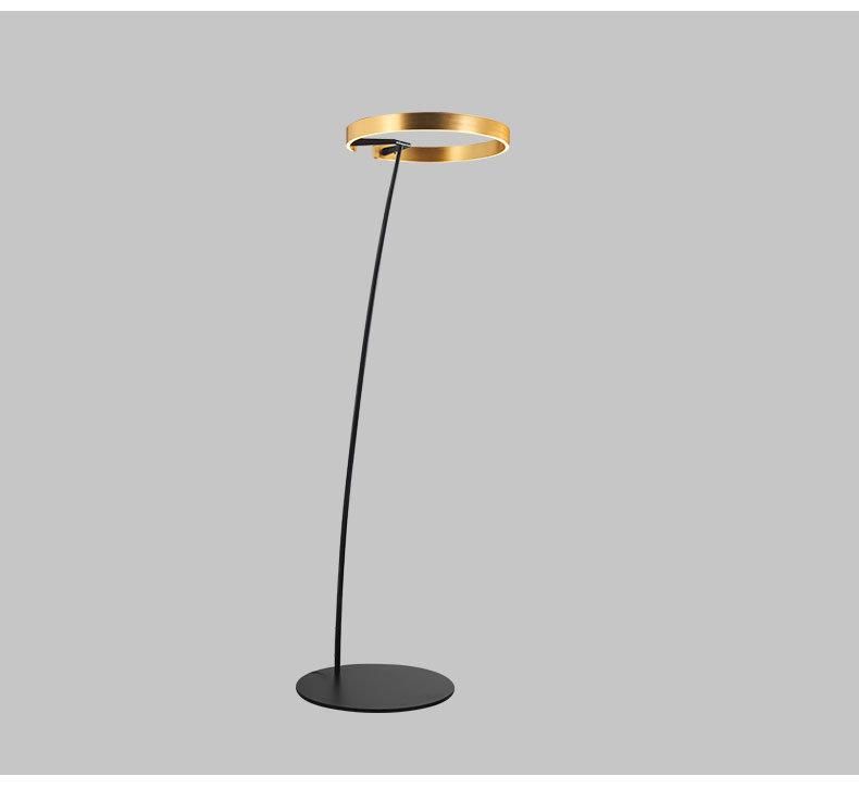 Factory Direct Sales Chandelier Floor Lamp Hanging Floor Lamp Decorative Fashion C-Shaped Floor Lamp