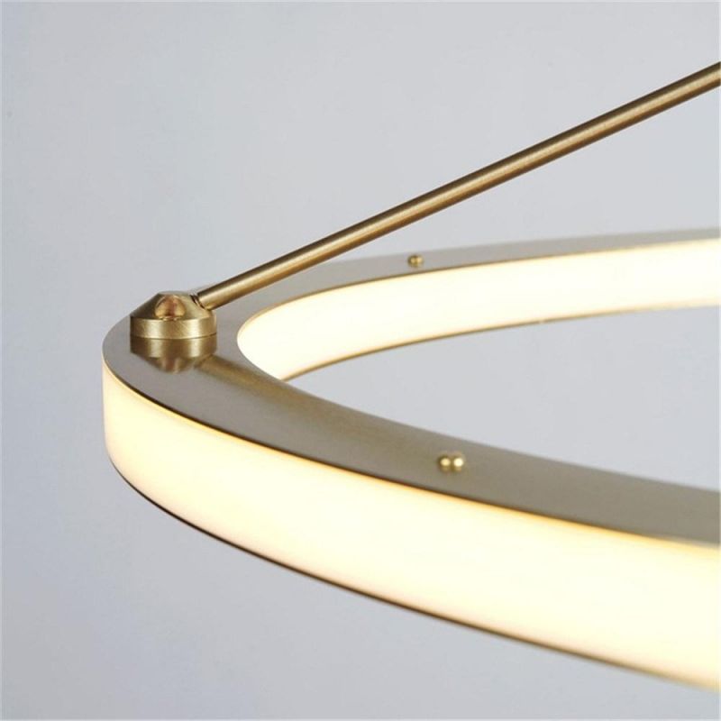 Hotel Modern Chandelier Lighting Stairwell Staircase Pendant Light