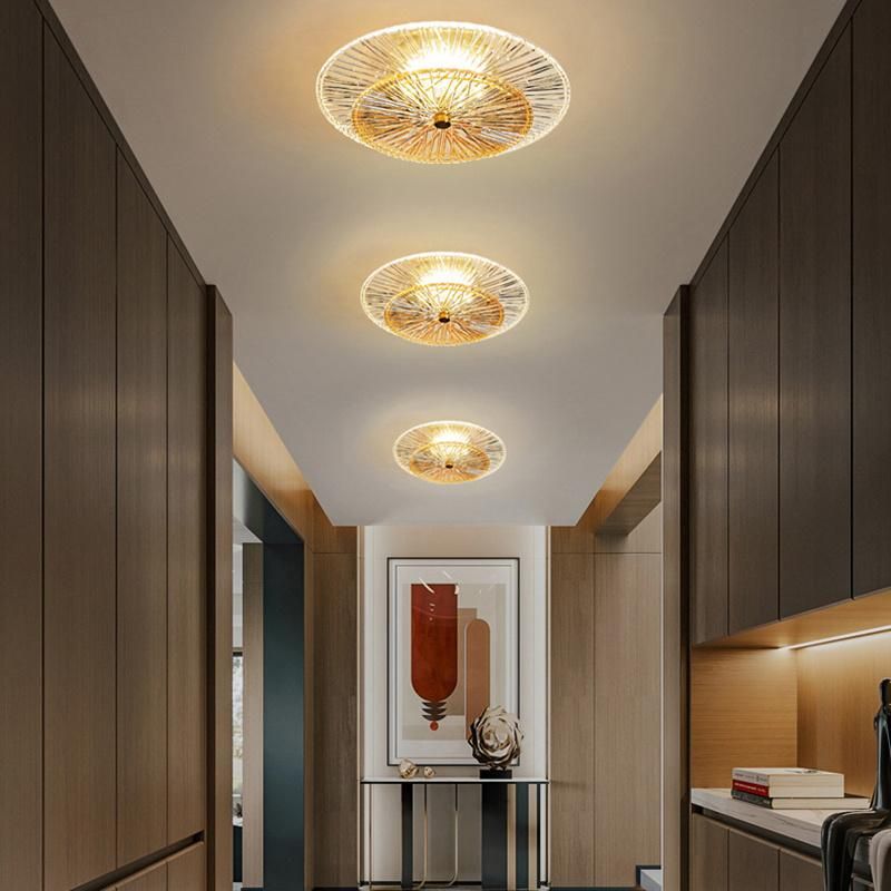 Postmodern Light Luxury Corridor Ceiling Light Nordic Creative Simple Hallway Balcony Lamp