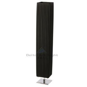 Fashionable Black Square Shade Floor Lamp for Bedroom Decorative (C500032B)