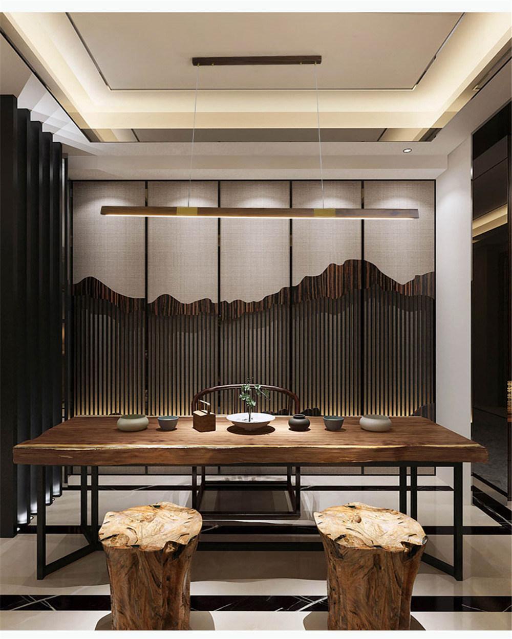 Modern Wood LED Pendant Lighting