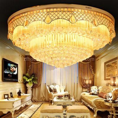 High Quality LED K9 Crystal Ceiling Lamp/Crystal Ceiling Lighting Zf-Cl-018