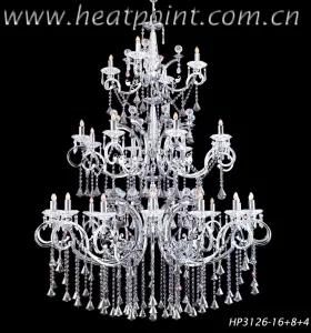 Big K9 Crystal Chandelier of Projects HP3126-16+8+4