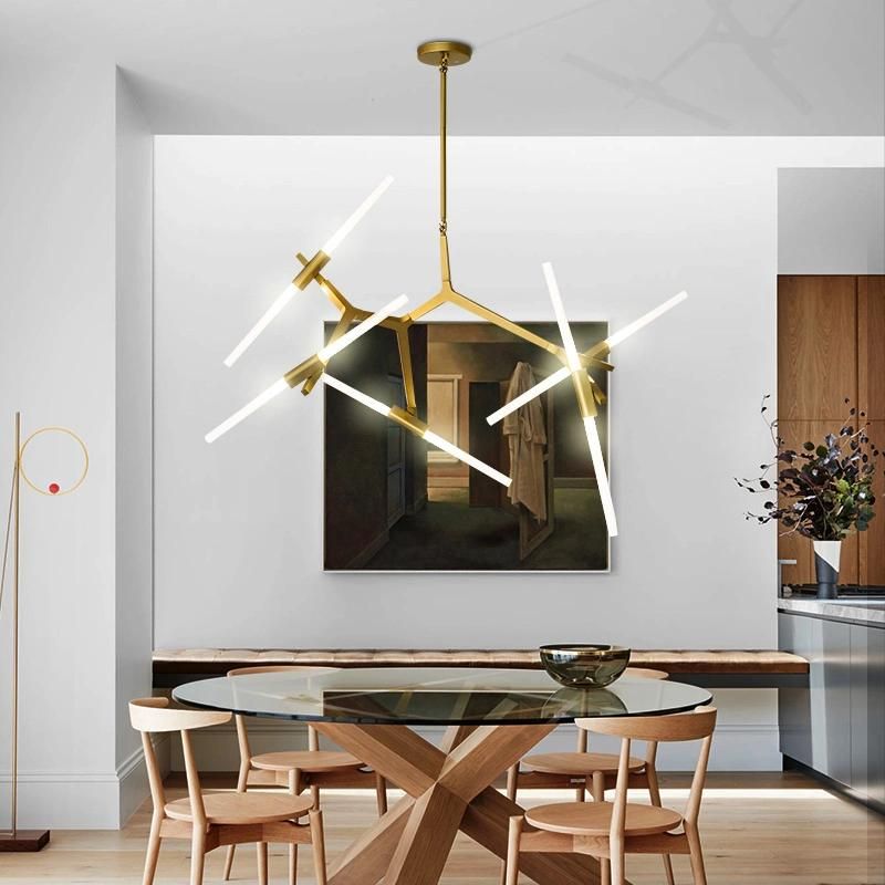 Indoor Home Decoration LED Modern Ceiling Chandelier Pendant Lamp (WH-AP-46)