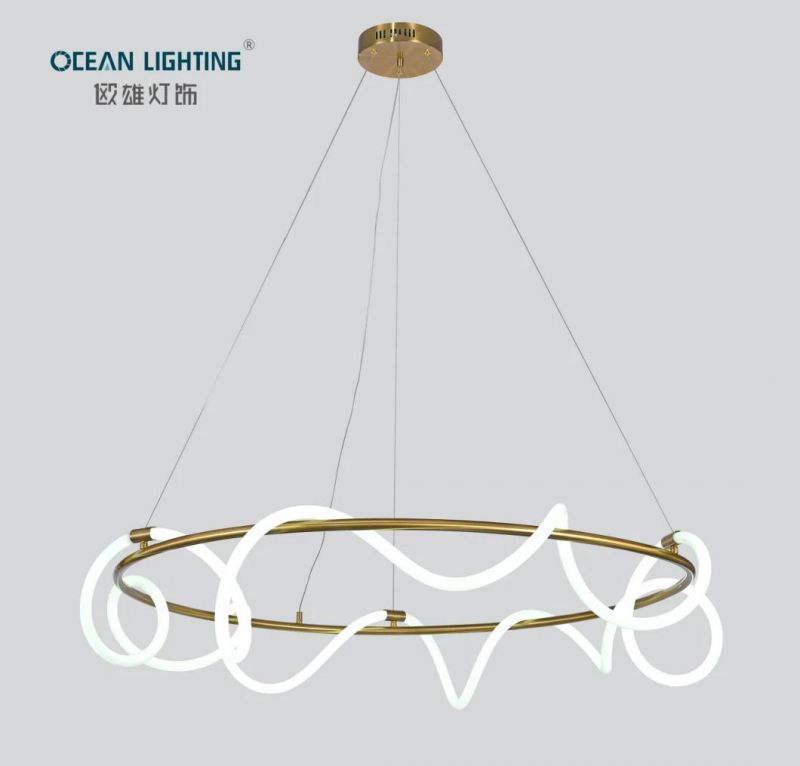 Modern LED Chandelier Lighting for Living Room Bedroom Restaurant Kitchen Ceiling Chandeliers White Color Indoor Hanging Lights
